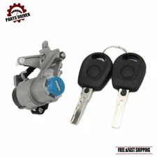 Trunk Lock Cylinder With 2Keys 1J6827297G For Volkswagen 98-06 Golf 05-06 Lupo