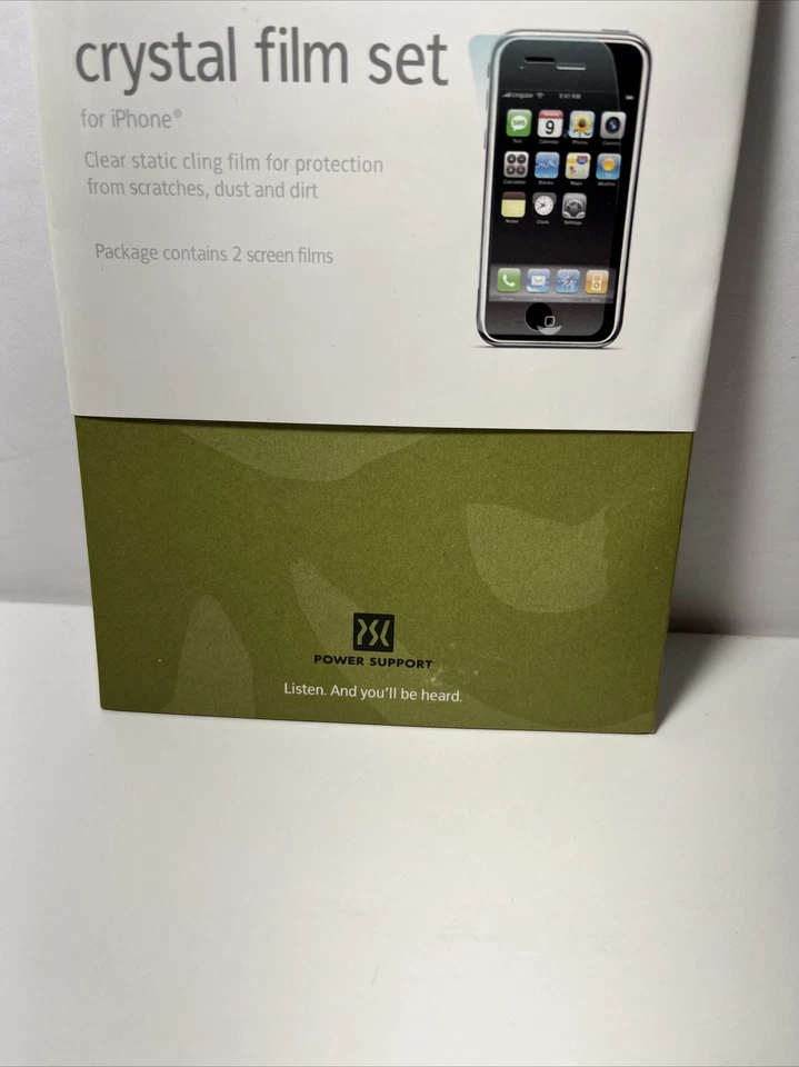 Apple iPhone Original (1) Protector de Pantalla Cristal Película Set 2 Pack **NUEVO** Foto 2 de 4