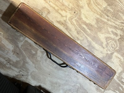 M1 Garand Rifle Case, Custom Built Wood Case - Hand Molded Felt Interior