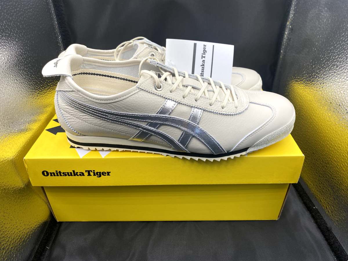Onitsuka tiger Mexico 66 SD BIRCH/SILVER new for UNISEX from