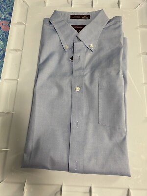 nordstrom smartcare dress shirt Nordstrom Big & Tall Smartcare Trim Fit Solid Dress Shirt - Blue