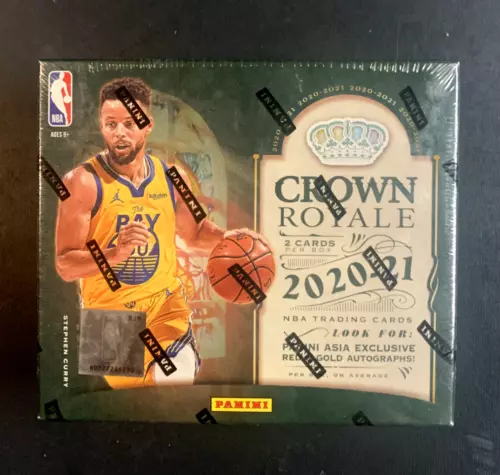 2020-21 Panini Crown Royale Basketball ASIA TMALL Sealed Box-Edwards/Haliburton