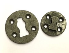 1 Grand Piano Leg Plate, Cast Iron, Holds Leg to Main Case, Piano Repair Part