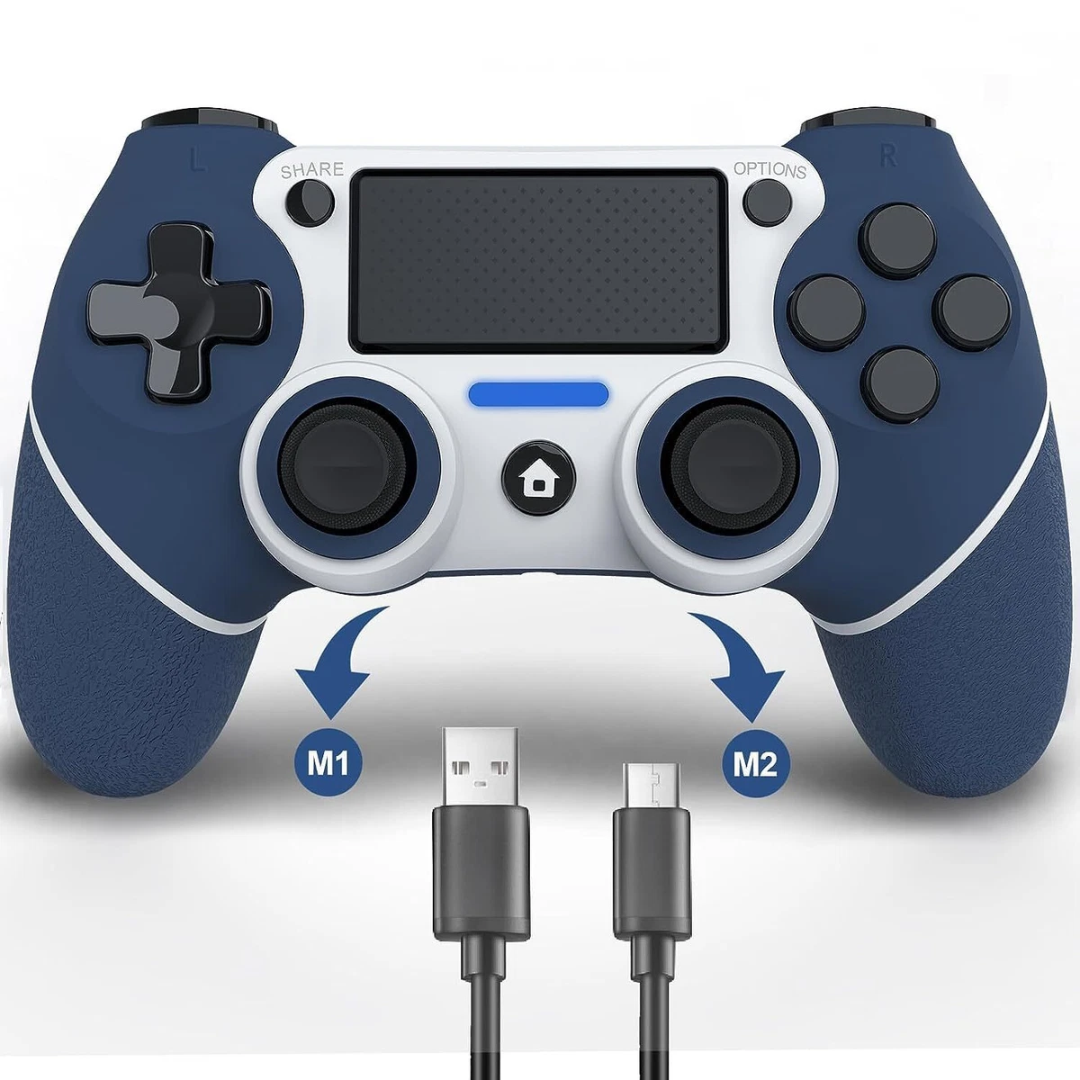 PSKONTORORA Controller for Ps4 Remote Control Compatible with Playstation  4/Slim