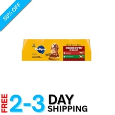 Bulk Pedigree Choice Cuts In Gravy - 13.2 oz Can, Real Beef & Country Stew