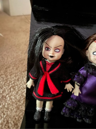 2001 Living Dead Dolls Mini Hong Kong Club Toy2R LE 999 Glow in Dark Eyes - Foto 5 di 9