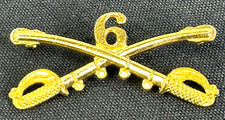 US Army 6th Cavalry Regiment Hat Badge