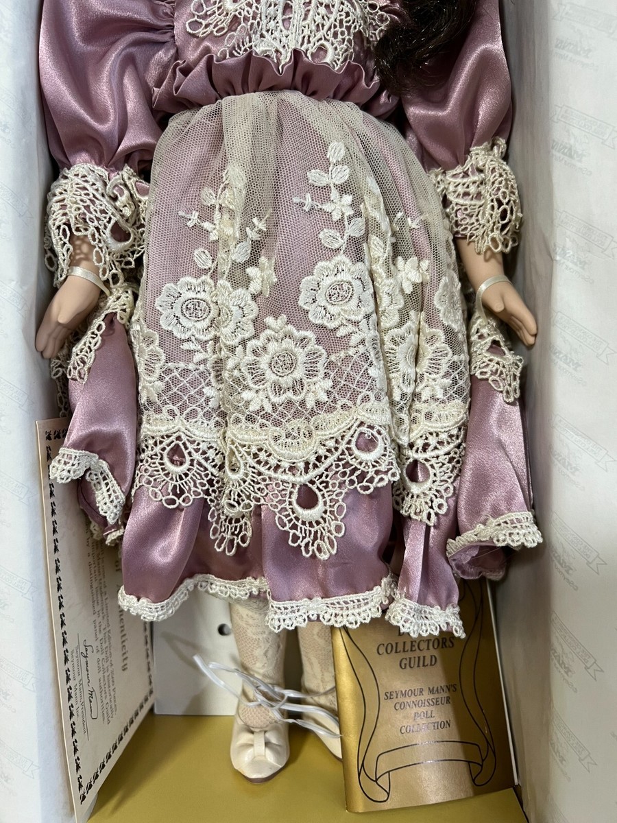 Seymour Mann Connoisseur Collection Porcelain Doll Handpainted w
