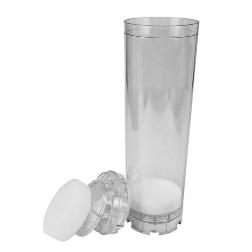 Refillable Water Filter Cartridge 10" x 2.5" For DI Resin, Carbon & Filter Media - Picture 2 of 2
