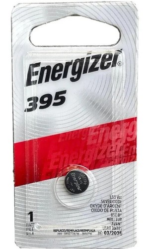 Energizer Silver Oxide 395/399 1.5 V Electronic/Watch Battery 1 pk - 第 1/2 張圖片