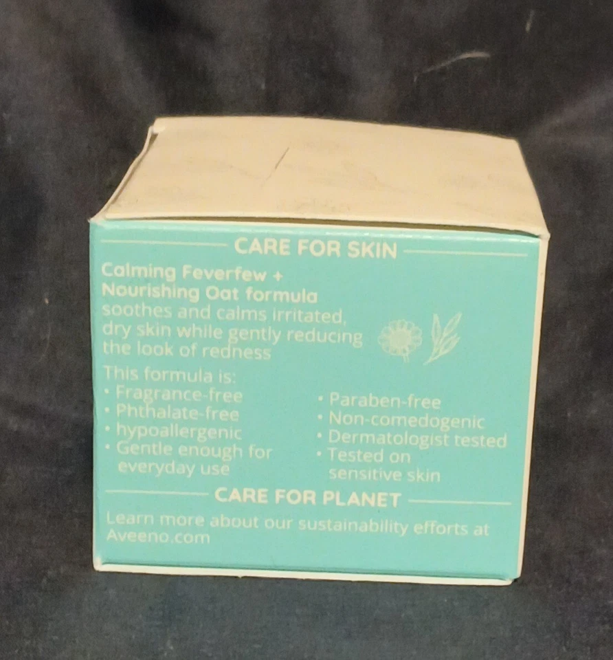 Aveeno Calm + Restore Redness Relief Moisturizing Cream 1.7oz Sensitive Skin  - Image 4 of 4