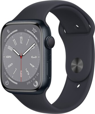 Apple Watch Series 8 - GPS 45mm Aluminum Midnight - Excellent