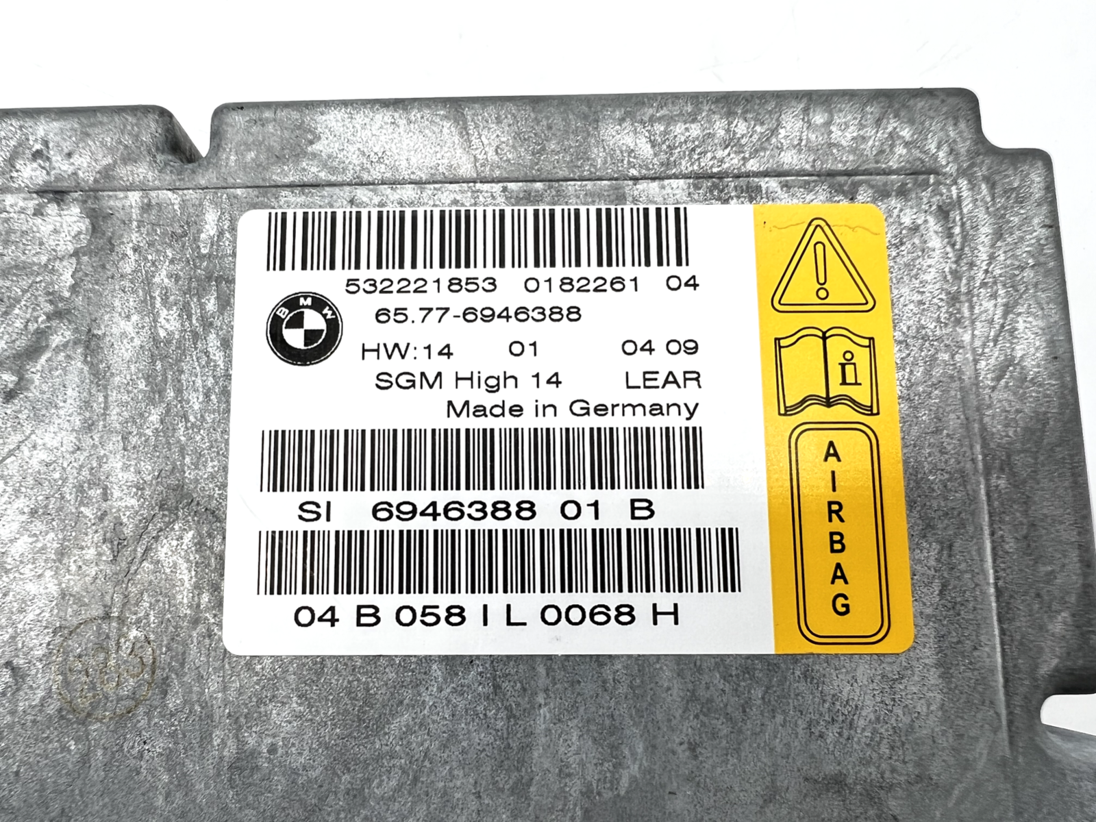 BMW OEM ECU Airbag With Gateway Module 65776946388 for sale online 