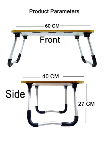 Study Table Portable Foldable Bed Multifunction Laptdesk Children table - Picture 5 of 9