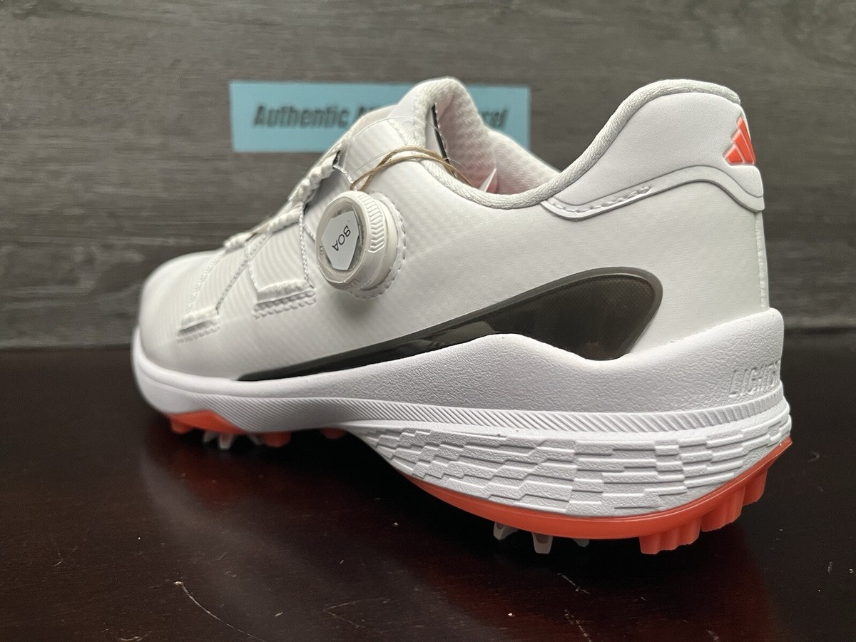 Adidas ZG23 BOA Lightstrike Golf Shoes White Black Men's Size 11