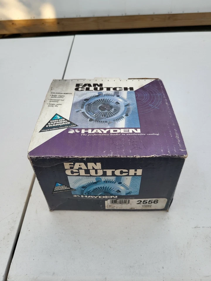 Embrague del ventilador de refrigeración del motor para Toyota Corolla Carina Hayden 2556 1971-1987 Foto 2 de 4