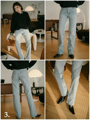 Khaite Damen High-Heeled Kurzstiefel Leder Medium Boots Bare Boots - Bild 8 von 18