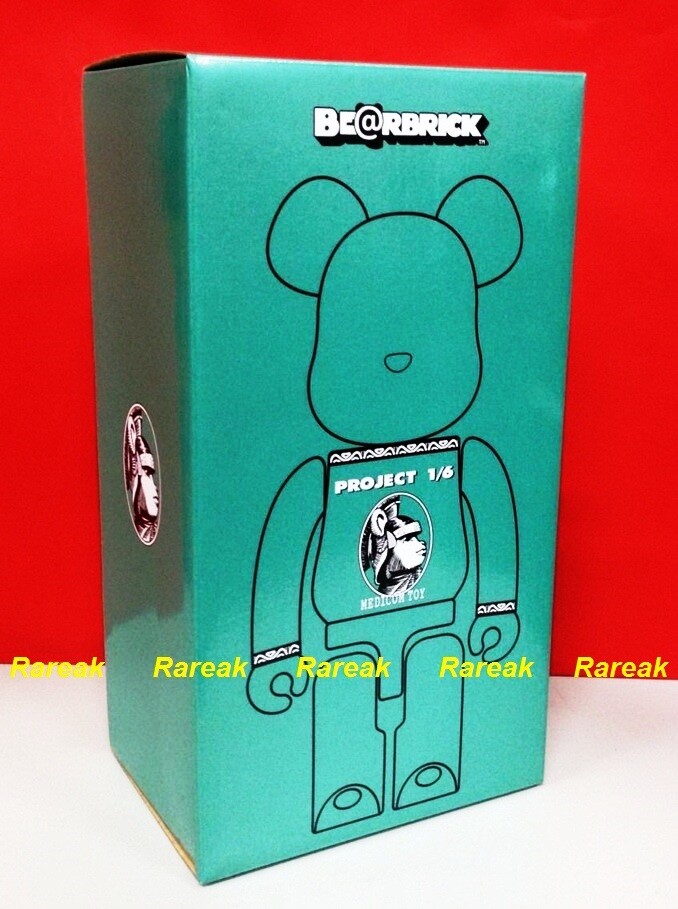 Medicom Bearbrck Centurion AE Card Project 1/6 Green 400% Be
