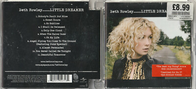 BETH ROWLEY / LITTLE DREAMER / 2007 CD ALBUM  (Blue Thumb)