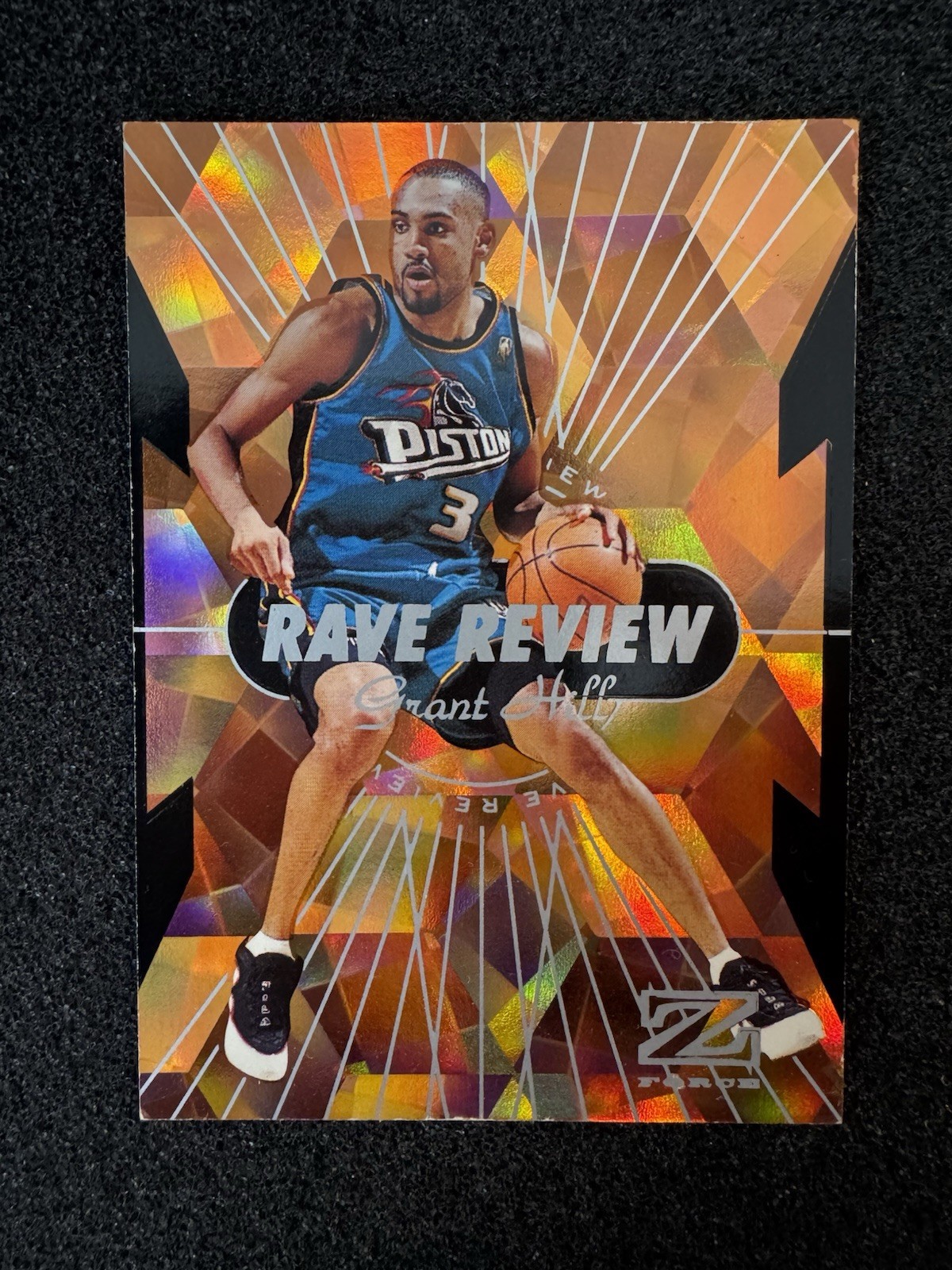1997-98 Skybox Z-Force - Rave Review Grant Hill #4