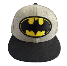 New Era Youth DC Comics Batman 9Fifty Snapback Hat Wool Blend 2016 EUC