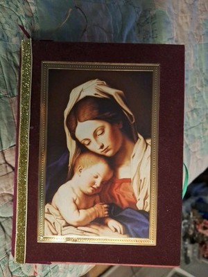 HANDMADE Vintage Christmas Junk Journal Book Diary My Companion 7x̌9
