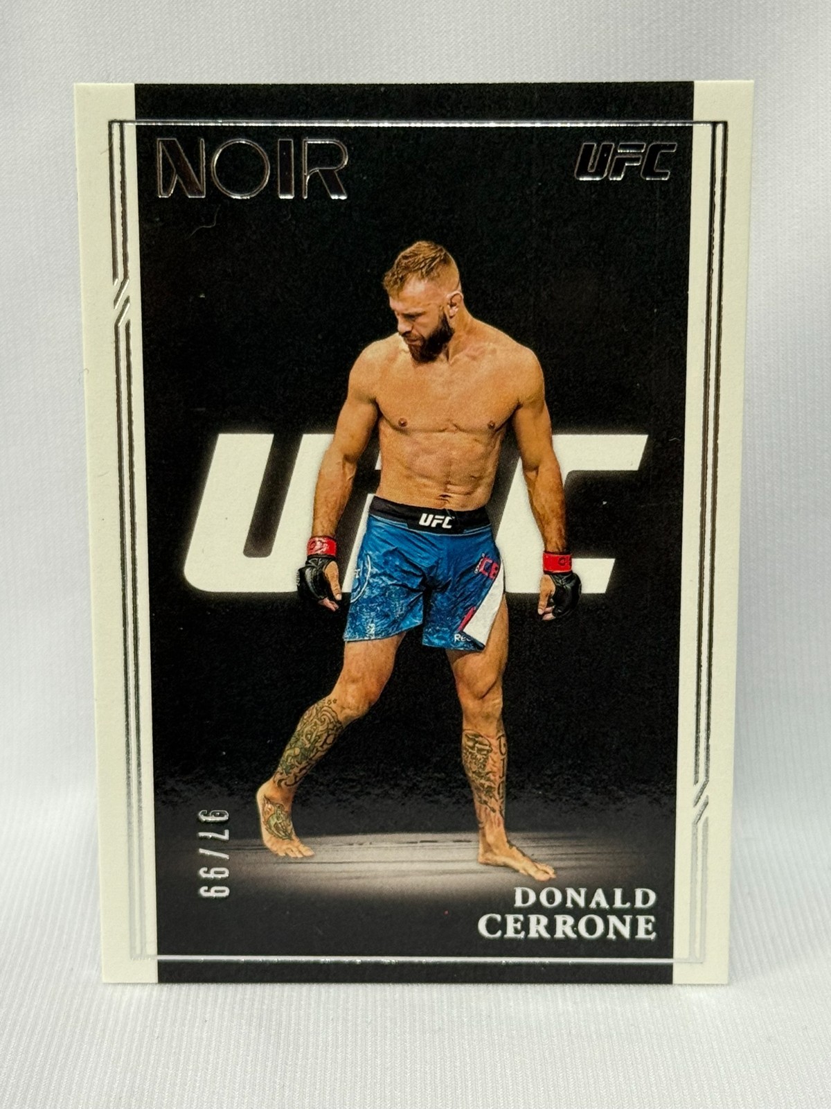 2021 Panini Chronicles UFC Donald Cerrone Noir 97/99