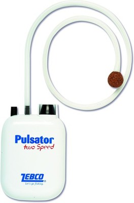 Zebco Pulsator 2-Speed Sauerstoffpumpe Köderfischbehälter