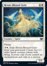 Heron-Blessed Geist~019/277~NM~(VOW) - Innistrad Crimson Vow~MTG