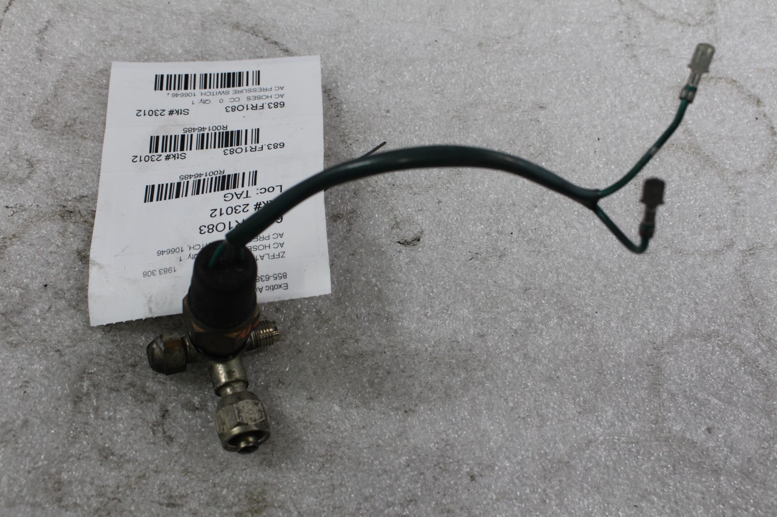 Ferrari 308, AC Hose Union, Used, P/N 106646