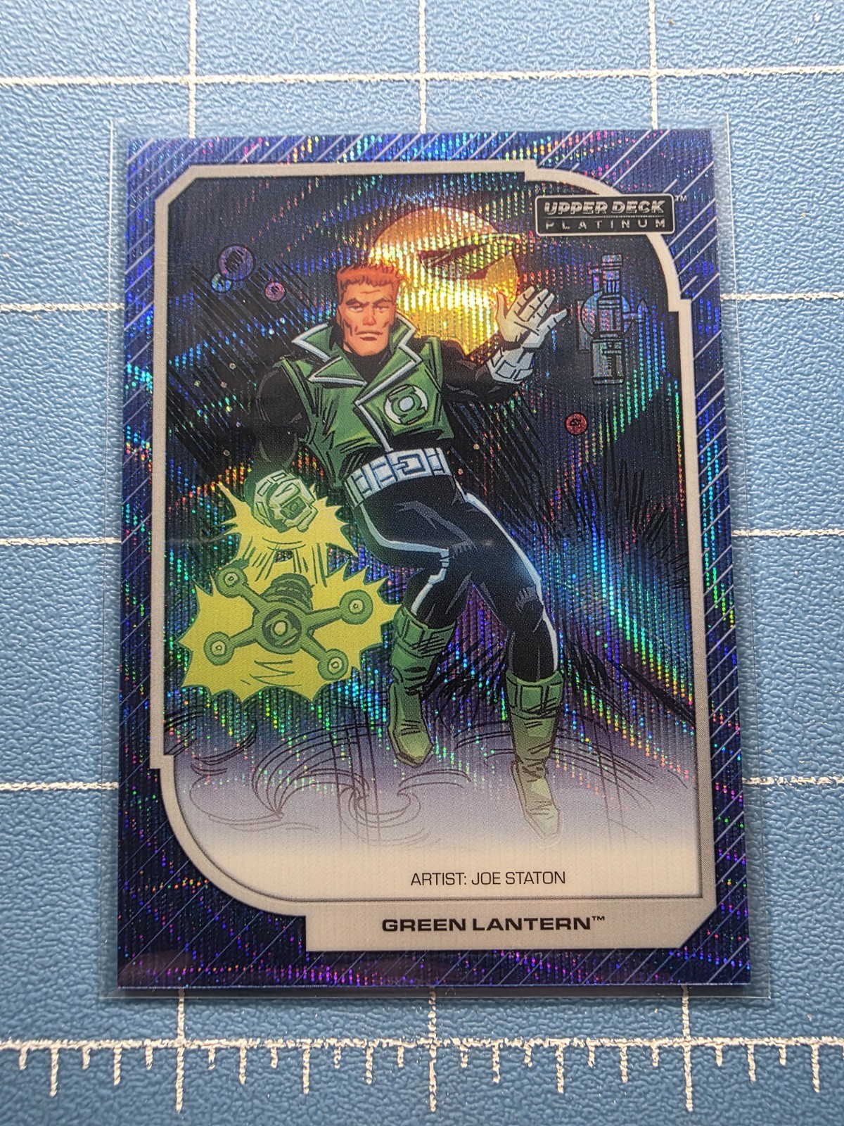 2026 Upper Deck DC Platinum - Green Lantern (Guy Gardner) #61- Blue 21/38
