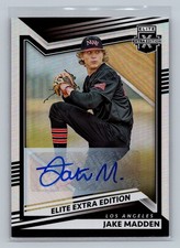 2022 Panini Elite Extra JAKE MADDEN AUTO Northwest Florida Rockies MLB #118