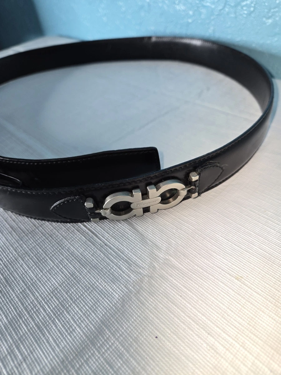 SALVATORE FERRAGAMO Black Leather Studded Belt Size S Salvatore Ferragamo | Accessories | Salvatore Ferragamo  main image 3