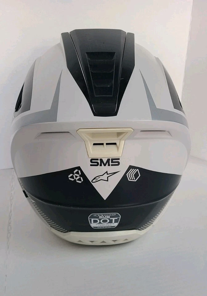 Casco de Motocross ALPINESTARS SM5 Talla M 57-58 SIN VISERA - Incluye Bolsa de Casco EVS Foto 4 de 4