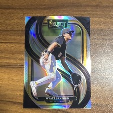Panini Select 2025 Prizm Premier Level Wyatt Sanford Pittsburgh Pirates #121