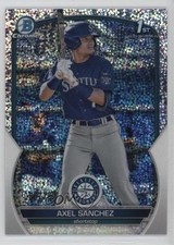 2023 Bowman Chrome Prospects Speckle Refractor /299 Axel Sanchez #BCP-73 2s2