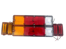 LED Tail Lights With led Indicators Fits Suzuki Samurai SJ410 SJ413 #G615