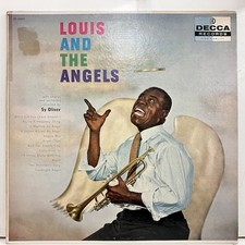 Quick Decision VOCAL LP Louis Armstrong/ Louis And The Angels DL8488 jv4579 US