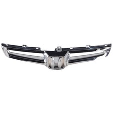 Grille For 2003-2005 Honda Accord Sedan Chrome Plastic