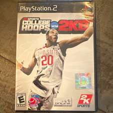 2K Sports College Hoops 2K8 PS2 Online E NTSC-U/C 2007 Complete w/ Case