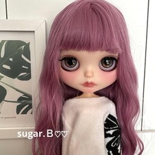 Icy Doll Custom Smoke Pink Purple Custom Doll Blythe Size Doll Artist made japan