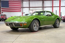 1972 Elkhart Green Chevrolet Corvette   | C3 Corvette Photo 1