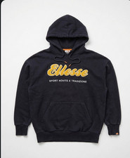 ellesse Herren Kapuzenpullover Schwarz Gelb S...