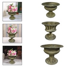 Vase à fleurs en fer forgé pour étagère, mariage, salon