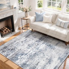 Abstract Tumble Washable Area Rug