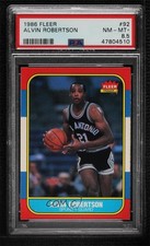 1986-87 Fleer Alvin Robertson #92 PSA 8.5 0cv5