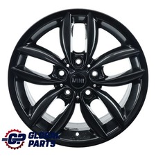 Mini Cooper R60 R61 Wheel Rim Alloy Black 17" 7J ET:50 5-Star Double Spoke 124