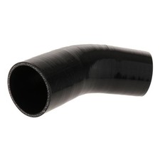 76mm 45 grad 4 ply Silikon Ellbogen Turbo Schlauch Racing Koppler Rohr Schwarz