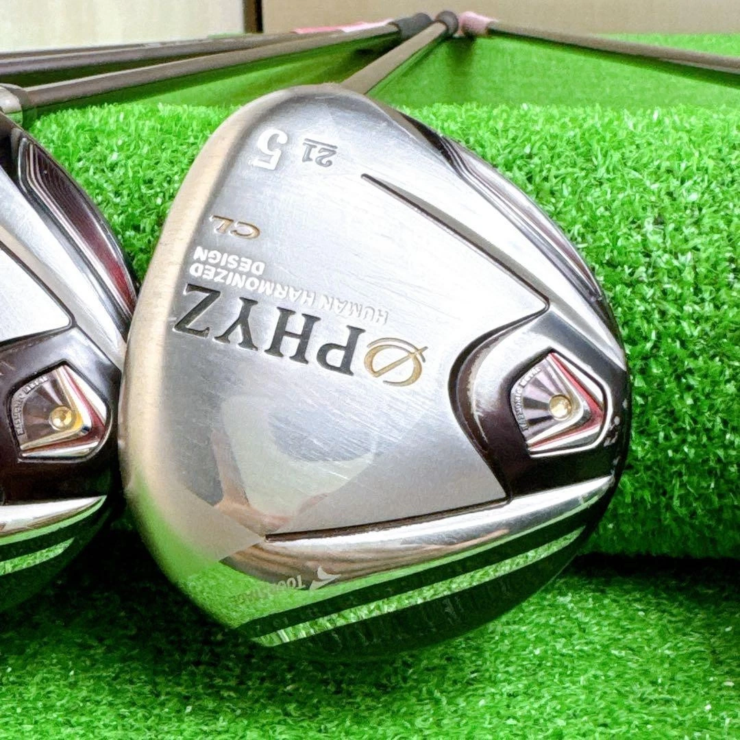 Ladies BRIDGESTONE PHYZ DRIVER Fairway Wood Hybrid Utiltiy 5pcs Set Flex-L No HC