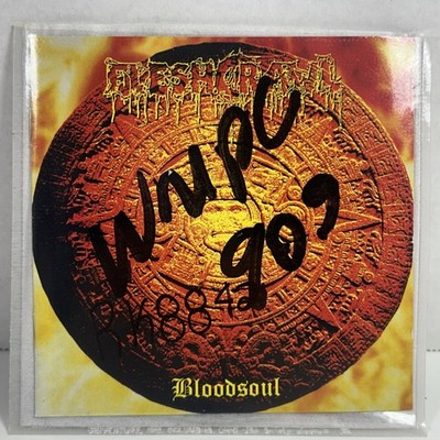 Fleshcrawl Bloodsoul CD Brazil Death Metal PROMO Plastic Slipcover